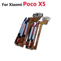 10PCS สําหรับ Xiaomi Mi Poco X5 X4 M4 Pro X4 GT สําหรับ Redmi Note 11 ปุ่มโฮม 5G เมนูลายนิ้วมือกลับคีย์เซนเซอร์ Flex Cable