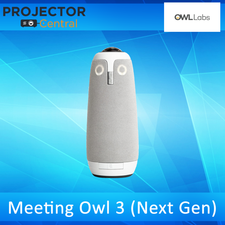 Meeting Owl 3 (Next Gen) 360Degree, 1080p HD Smart Video Conference Camera, Microphone, and