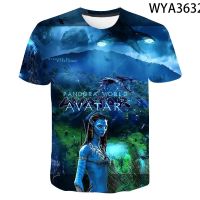 2023 newtshirts ภาพยนตร์ร้อน avatar 3D พิมพ์เด็ก T เสื้อแฟชั่นชายหญิงเสื้อยืด Street harjuku รอบคอ TEE klort เสื้อผ้า