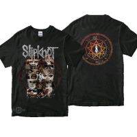 เสื้อยืดพรีเมี่ยมSlipknot 6 CREATURES เสื้อยืดพรีเมี่ยม ผูกปมก่อนลืม เสื้อยืด ผูกปม แถบโลหะ