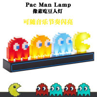 Desktop Ambiance Light, Pac-Man, Pixel, Rhythm Tech, USB Small Night Light, Creative Design Desk lamp, Childrens Night light