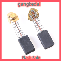 Gangke เครื่องก้อนหินขนาดเล็กอะไหล่เครื่องตัด2ชิ้น7x11x16mm แปรงคาร์บอน