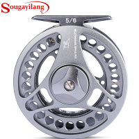 Souilang Fly Fishing Reel 2+1 BB High Strength Aluminum Body Fly Fishing Wheel Fishing Gear Lake River Fishing Tackle