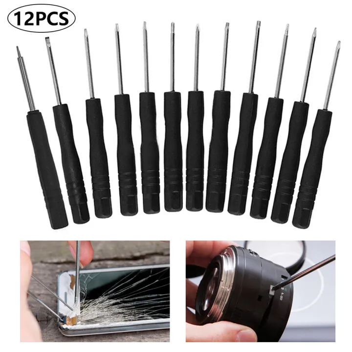 12Pcs Kit Screwdriver Set Mini MultiFunction Precision