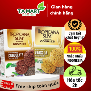 Bánh Ăn Kiêng Cookies Hạt Chia Không Đường Tropicana Slim 200g