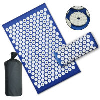 125x43cm Massage Cushion Yoga Acupressure Mat and Pillow Set Neck Back Massager Pain Relief Kuznetsovs applicator Massage Pad