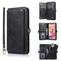 9 Cards Holder Wallet Phone Case For iPhone 13 12 11 Pro Max X XS Max XR Flip Leather Case For iPhone 7 8 Plus 6 Magnetic Cover