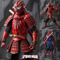 Figma ฟิกม่า Meishou Manga Realization จาก Marvel Comics มาร์เวลคอมิกส์ Spider Man Peter Parker Samurai ไอ้แมงมุม สไปเดอร์ แมน ปีเตอร์ ปาร์คเกอร์ สไปเดอร์แมน ซามูไร Action Figure แอ็คชั่น ฟิกเกอร์ โมเดล Model Cartoon Anime Hobby Manga Gift อนิเมะ มังงะ