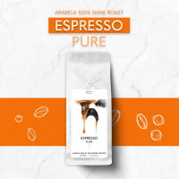 เมล็ดกาแฟคั่วเข้ม Espresso  Pure 200 กรัม