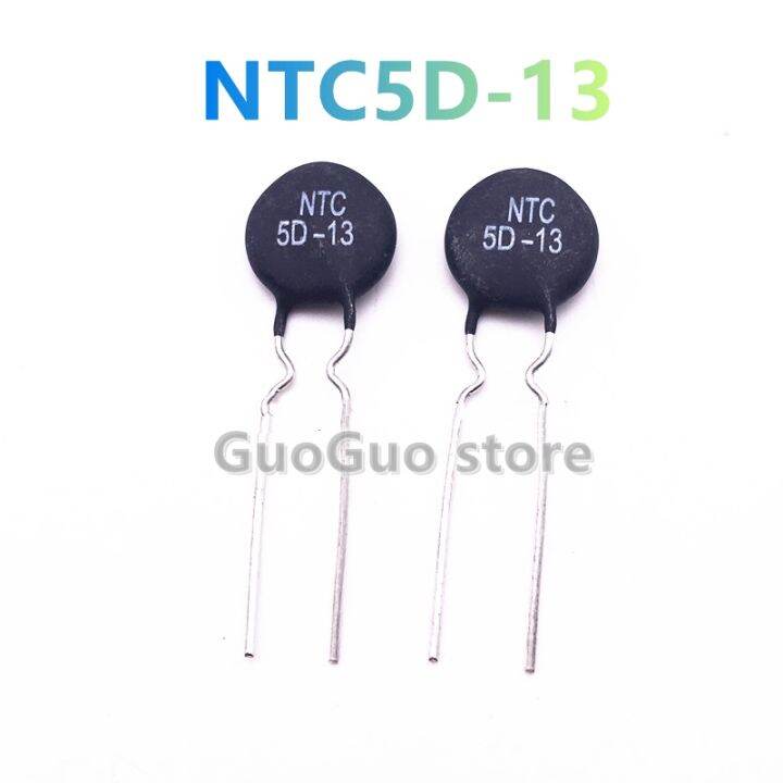 5pcs 5D-13 Thermistor NTC5D-13 Negative Temperature Coefficient ...