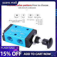 Priceราคาต่ำสุด + คุณภาพสูง】Yuanc Air Valveสองตำแหน่งสามทางมือวาล์ว1/4นิ้วเครื่องมืออัดอากาศส่วนประกอบนิวเมติกเป็นชิ้นส่วนเครื่องจักร3R210-08