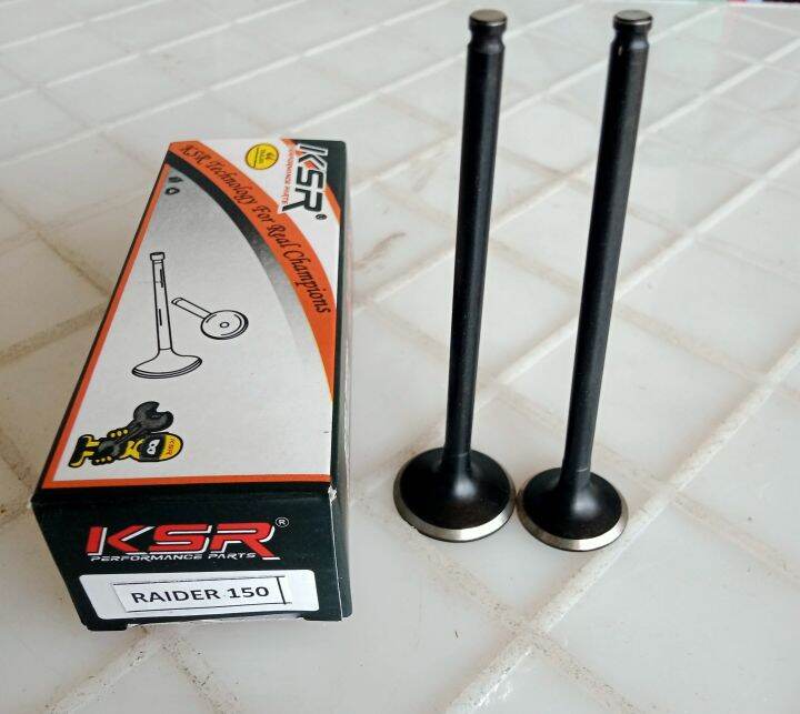 VALVE SET RAIDER 150 (INLET & EXHAUST VALVE) KSR THAILAND PARTS Lazada PH