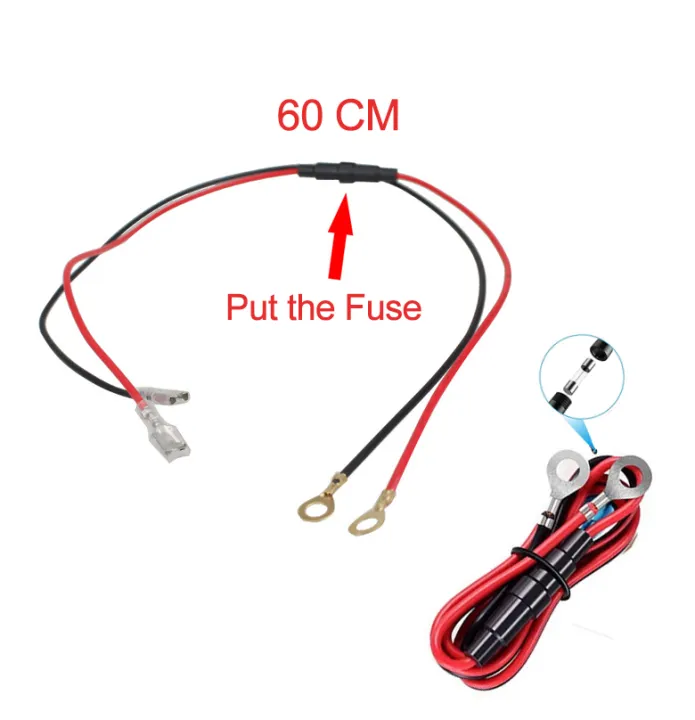 60 cm Fuse Car Charger Special Wiring Lazada PH