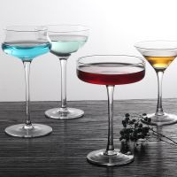 Flat Cocktail Glass Classical Champagne Glasses Creative Martini Cup KTV Bar Night Party