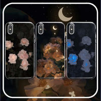 Dark Night Rose เคสโทรศัพท์สำหรับ Apple Huawei OPPO Xiaomi Vivo Samsung Meizu One Plus