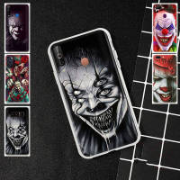 277GT The Clown โปร่งใส อ่อนนุ่ม เคสโทรศัพท์ หรับ Xiaomi Redmi Note 6A 8 9 9S 9A 7A F1 7 8A 9T S2 10A 10C 6 9C Pocophone Power Pro Prime