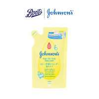 Johnsonss Top To Toe Refill 350ml. จอห์นสัน ท็อปทูโท เซลฟ์ โฟมมิ่ง เบบี้ บาธ 350 มล. (ถุงเติม)