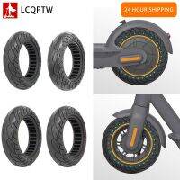 10x2.5 Damping Solid Outer Tire for Ninebot Max G30 G30D Electric Scooter 60/70-6.5 Honeycomb Tires Front and Rear Wheel