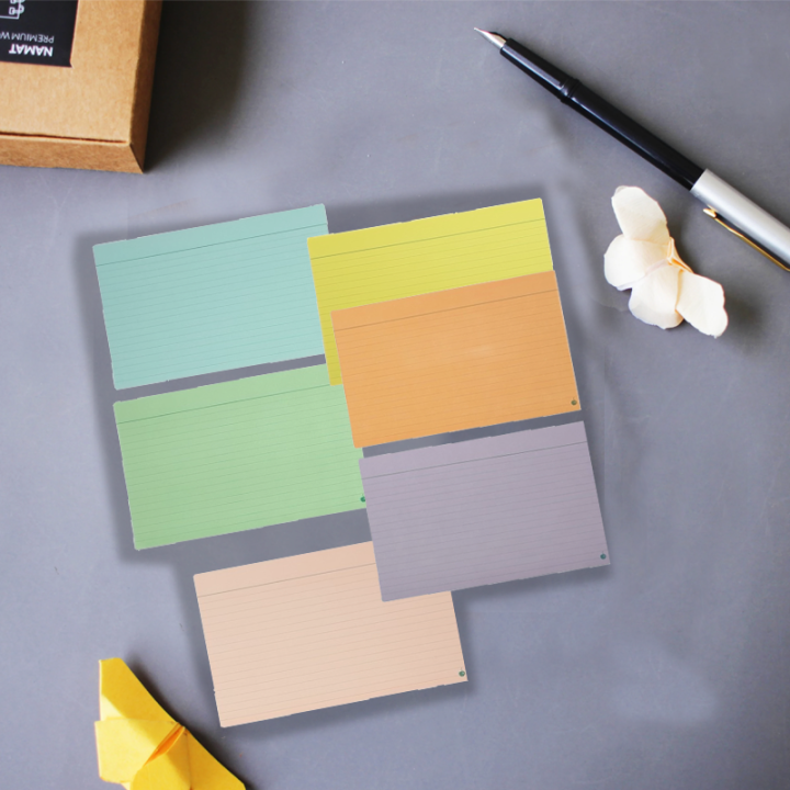 Green Apple Index Cards Ruled Both Sides 3 x 5 inches 25 sheets ( Colored ) Lazada PH