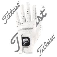 Titleist ถุงมือกอล์ฟ Mens Lambskin Wear-resistant s กีฬา ถุงมือกอล์ฟที่สะดวกสบาย อนุภาคกันลื่นระบายอากาศ822