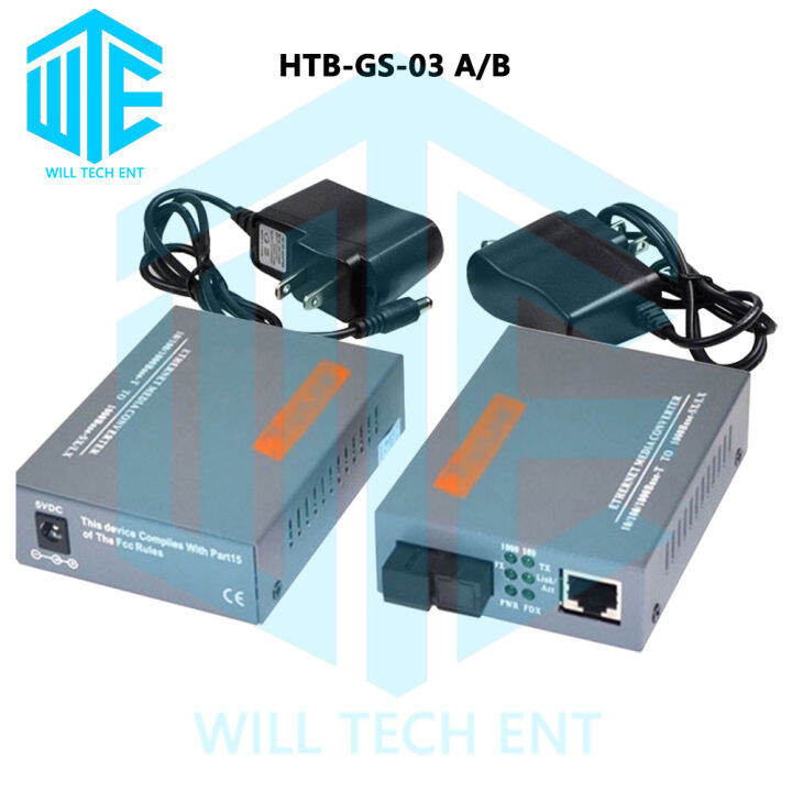 Htb Gs A B Mbps Gigabit Fiber Optical Media Converter Single Mode Fiber Converter Switch