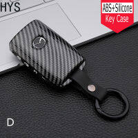 HYS All-New Mazda 2 Mazda3 6 CX5 CX3 CX30 CX8 CX9 Keyless Remote Reflection คาร์บอนไฟเบอร์ Hard Case + ซิลิโคนกุญแจรถพวงกุญแจ