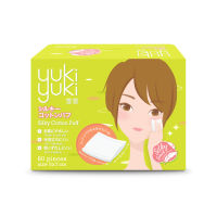 [ซื้อ 1 แถม 1] Yuki Yuki Silky Cotton Puff 80 pcs./box สำลีแผ่นรีดขอบ เนื้อหน้านุ่ม สัสำลีแผ่นรีดขอบเนื้อละเอียด ผิวสัมผัสนุ่ม อ่อนละมุนดุจใยไหม