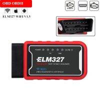 Original-2022 347☫ELM327 OBDII อะแดปเตอร์อินเตอร์เฟซ WIFI V1.5 OBD2เครื่องสแกนสำหรับ BMW E90 E91 E92 E93 M3 E60 F12 Auto Doctor คำแนะนำในการวิเคราะห์