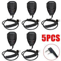 5PCS New Speaker Microphone For Baofeng UV-5R 888S 5R UV82 8D 5RE 5RA UV10R Mic Headset Two Way Radio Walkie Talkie Handheld Mic