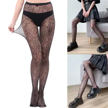 Women Ladies Sexy Fishnet Tights Black Pantyhose Lace Stockings Gothic  Partywear