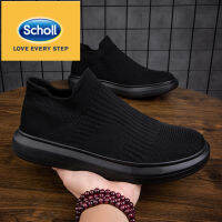 สกอล์ scholl รองเท้าสกอลล์ scholl รองเท้า scholl รองเท้าแตะแฟชั่นครึ่งเพนนี ผู้ชายLoafersสบายรองเท้าเปิดส้นรองเท้ากีฬาผู้ชายรองเท้าน้ำหนักเบารองเท้าผ้าใบผู้ชายรองเท้าผ้าใบระบายอากาศผู้ชาย รองเท้าผู้ชายรองเท้าแตะขนาดใหญ่สำหรับผู้ชาย EU 45 46