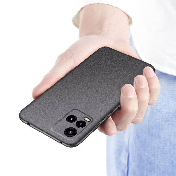 vivo-t1x-4g-ปลอกหินทรายกันลื่นเคสกันกระแทก-slim-soft-matte-silicon-cover