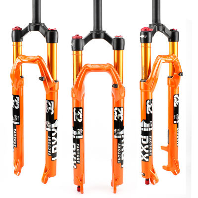 [COD] ส้อมแก๊สจักรยานเสือภูเขา 27.5 29 นิ้วความดันอากาศสีส้ม ส้อม การปรับการหน่วง ช็อต fox