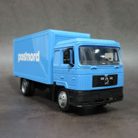 Diecast Alloy 143 Scale Classic Postnord Mail Truck MAN Car VAN Truck Model Toy Collectible Pick Up Model Toy