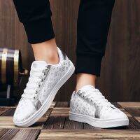 QL999 39-44 Little bee New mens shoes sports shoes white casual Breathable fabric sneakers running shoes men Low-top lace-up shoes # Kasut lelaki kasut sukan kasut putih kasut murah