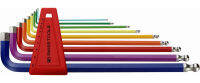 PB Swiss Tools PB 212LH-10 RB Ballend hex set long rainbow 212LH-10RB