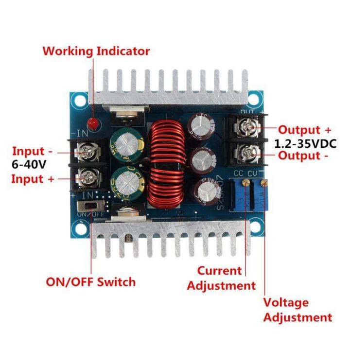 300w-20a-โมดูล-dc-buck-constant-current-ปรับเครื่องแปลงลงแรงดันไฟฟ้า