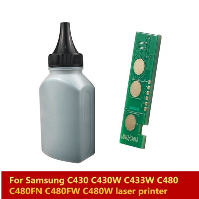 ✔ (toner Powder Chip) Compatible for Samsung C430 C430W C433W C480 C480FN C480FW C480W Laser Printer CLT-K404S K404S Clt404s