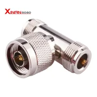 3 Way Connector N Male Jack to 2 N Female Triple T RF Adapter for Antenna / Signal Repeater