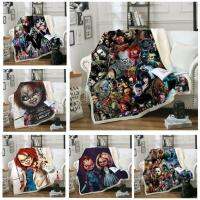 ho.rror movies 3D blankets throw warm sofa picnic bedfair fur freestyle