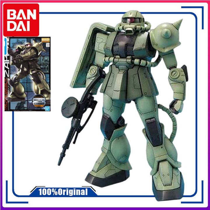 【100% ORIGINAL】BANDAI Gundam Anime Figure MG 1/100 OYW Zaku 2 Assembly ...