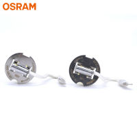 OSRAM H3 Yellow 62151FBR Halogen Fog Breaker 12V 55W Car Original Fog Lamps 2600K Light +60 Brighter Genuine Auto Bulb, Pair