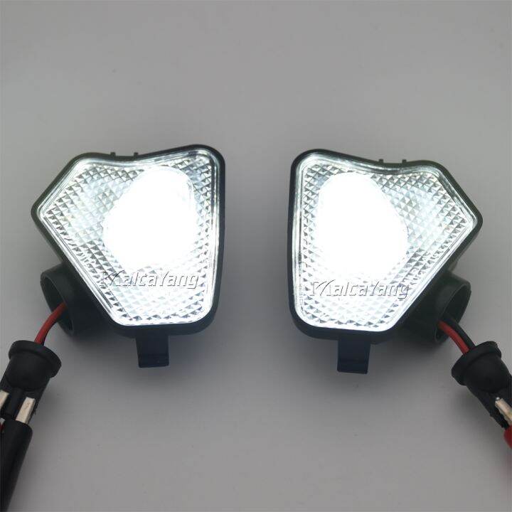 2pcs-canbus-car-led-under-side-mirror-puddle-light-for-mercedes-benz-w176-x156-w204-w212-w246-w117-w218-w219-w209-w221-c117-w242