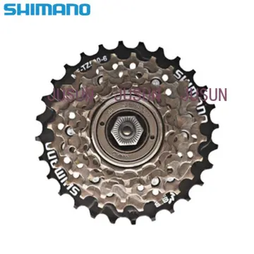 6 speed bike cassette