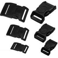 HOT 5PCS 15mm 20mm 25mm Curved Side Release Buckle w/Lock Plastic Paracord Outdoor Parts Accessoris