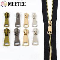 ✠ﺴ 5/10Pcs 5 8 Zipper Slider for Metal Zippers Tape Replacement Zip Puller Head Repair Kit Bag Removable Zips Lock Sew Accessory