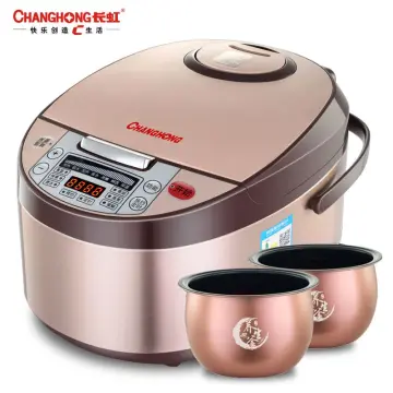 Changhong Intelligent Rice Cooker Home Multifunctional Small Cooking  Porridge Soup Cooking Rice 2L-5L4 Personal Rice Cooker220V