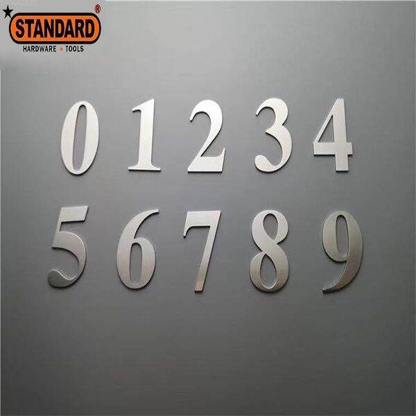 Digital house number Stainless steel (SD06461SD064610) Lazada PH