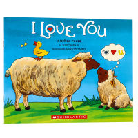 I love you rhyme poetry warm family picture book parent-child reading picture book bedtime story picture book childrens English Enlightenment paperback scholastic