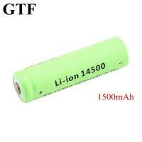 GTF 14500 1500MAh 3.7V Li-Ion ชาร์จได้สำหรับไฟฉายรีโมทคอนโทรลรถของเล่น